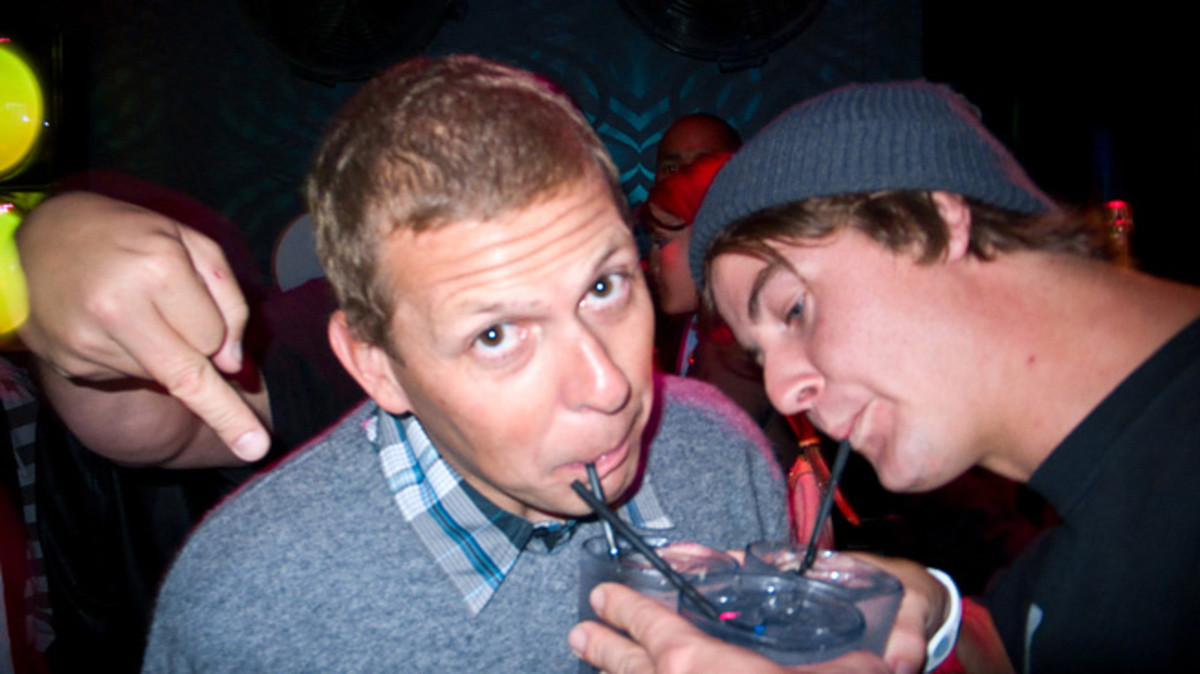 p1090488_1 Matix owner BD (Brian Dunlap) and a drink thief.