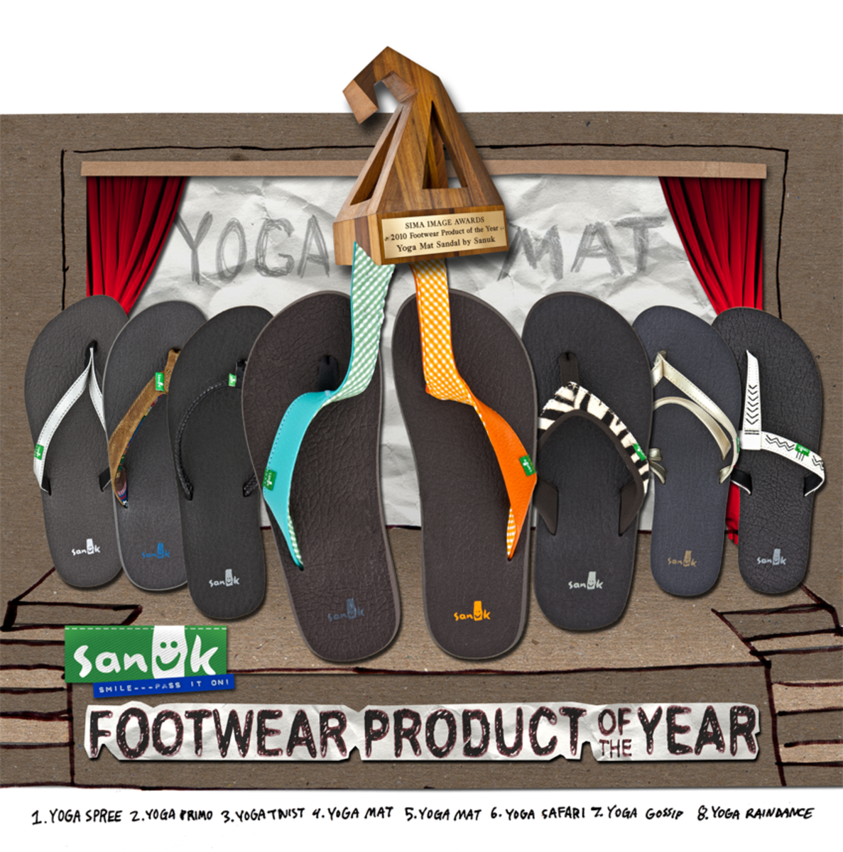 Sanuk S Yoga Mat Is 2010 Footwear Product Of The Year Surfer