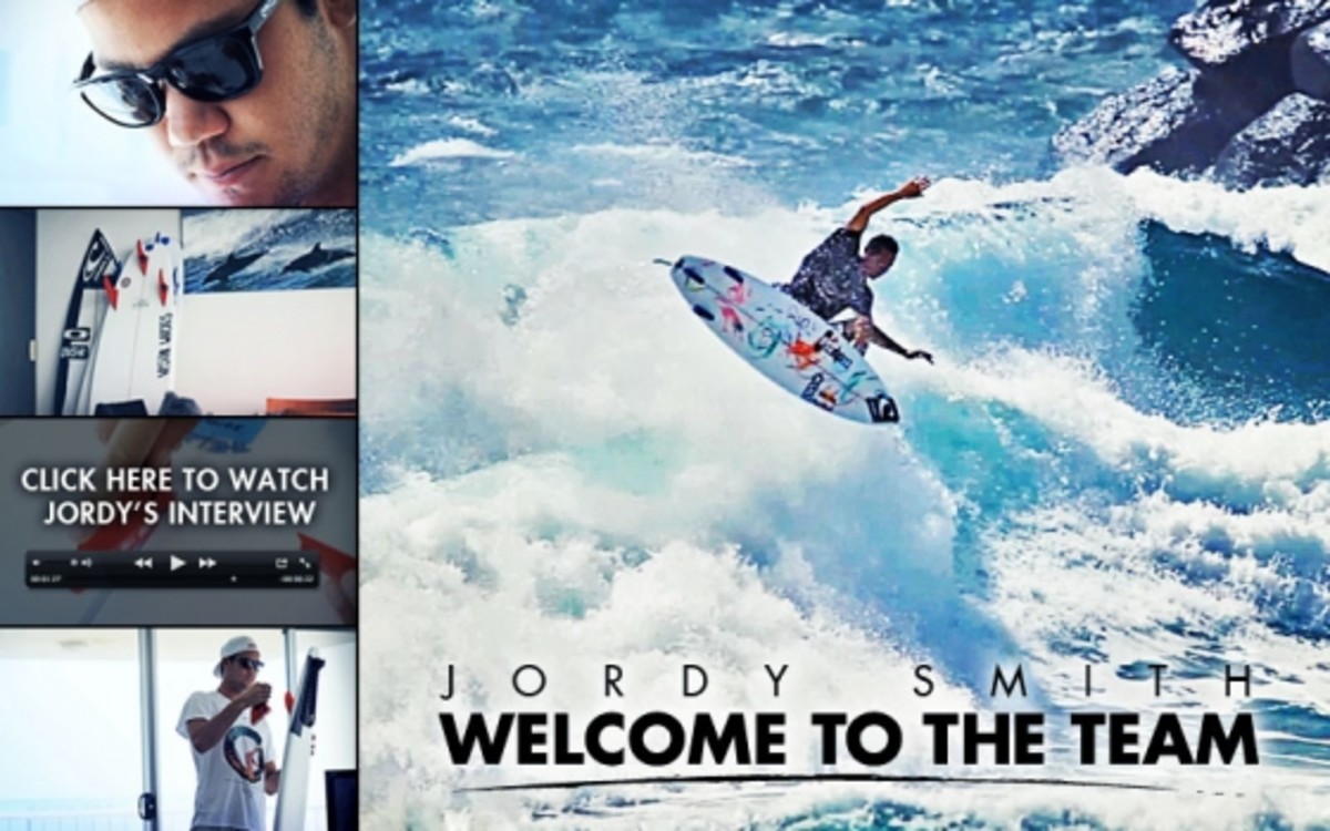 Jordy Smith Signs with Futures Jordy Smith Signs with Futures
