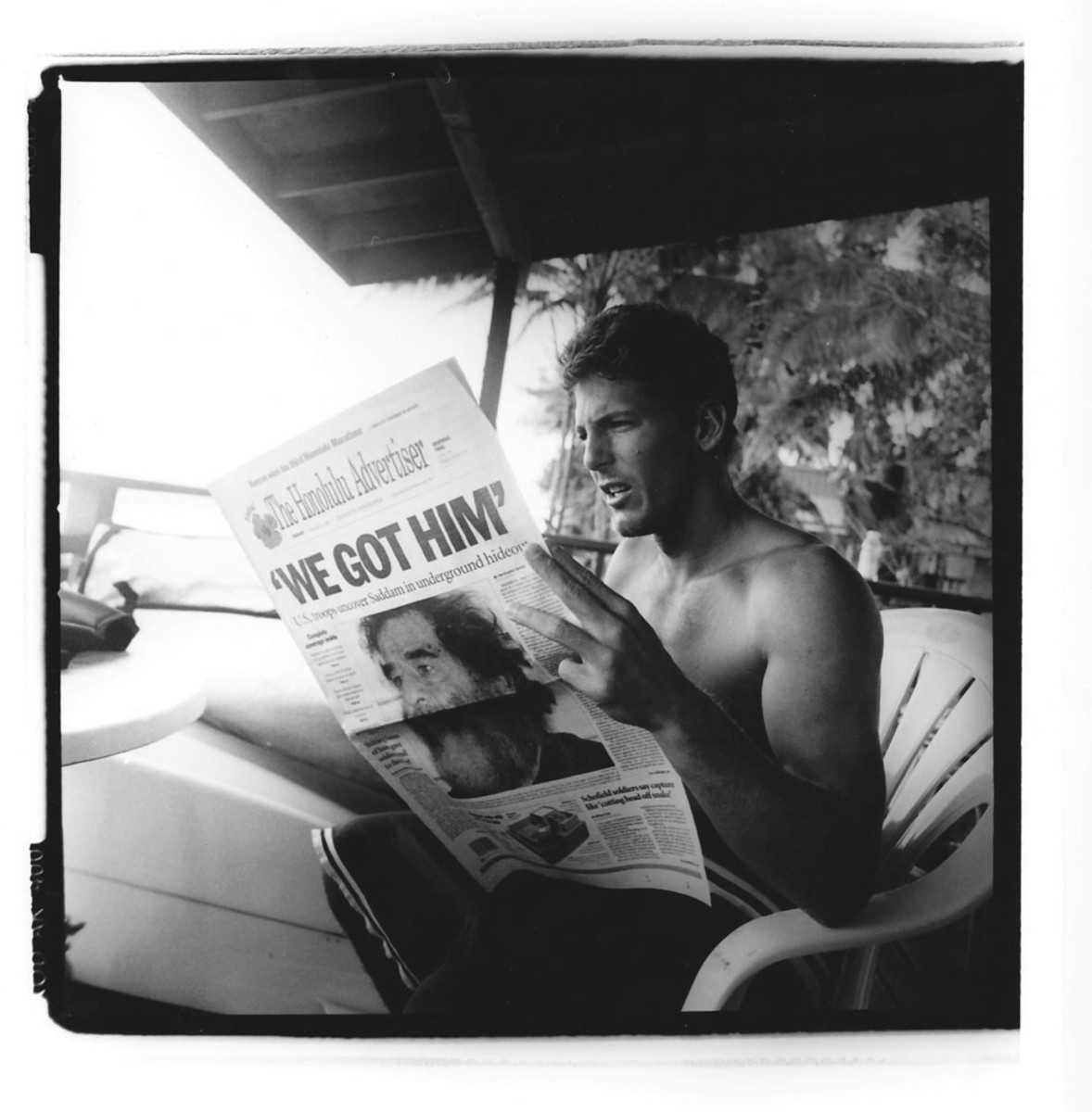Sherm Moments: Andy Reads the News. Photo: Sherm Sherm Moments: Andy Reads the News. Photo: Sherm