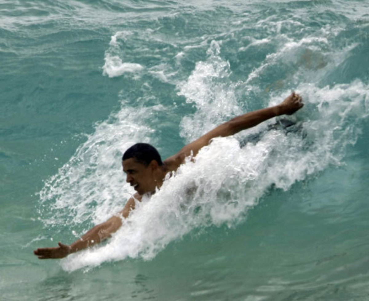 President Obama the Ocean protector will likely be doing plenty of this in his retirement.