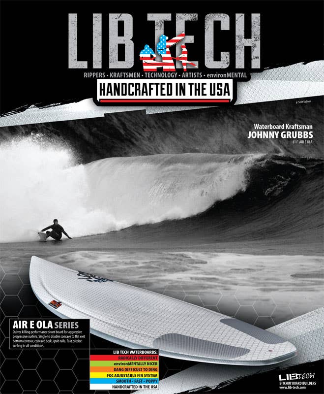 Who Doesn't Love Air E Ola's! – Lib Tech's New Shape - Surfer