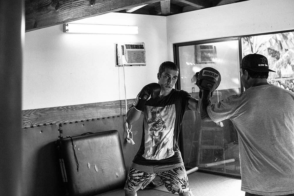 Training Day With Koa Rothman - Tagging along during one of the young ...