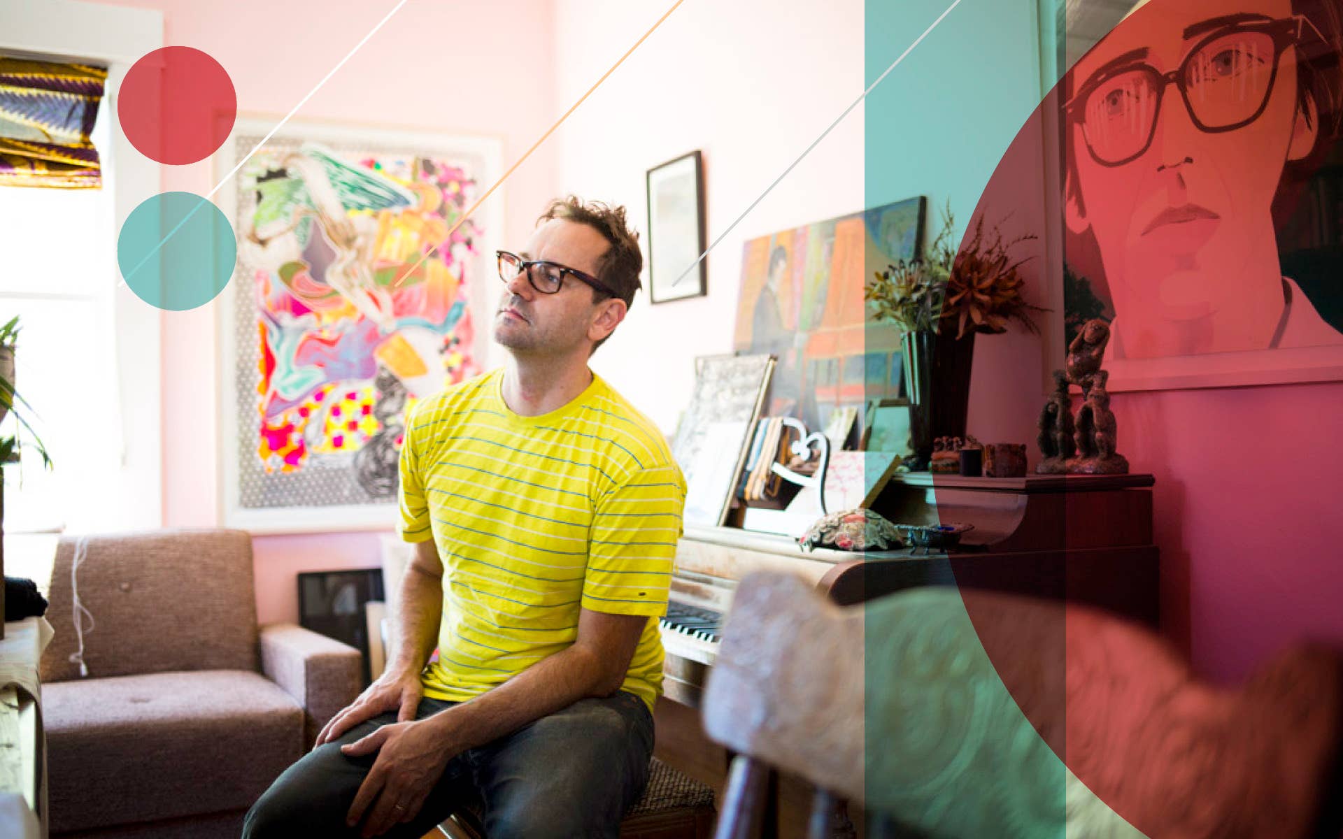 Artist Chris Johanson at the Vans US Open | %%sitename%% - Surfer