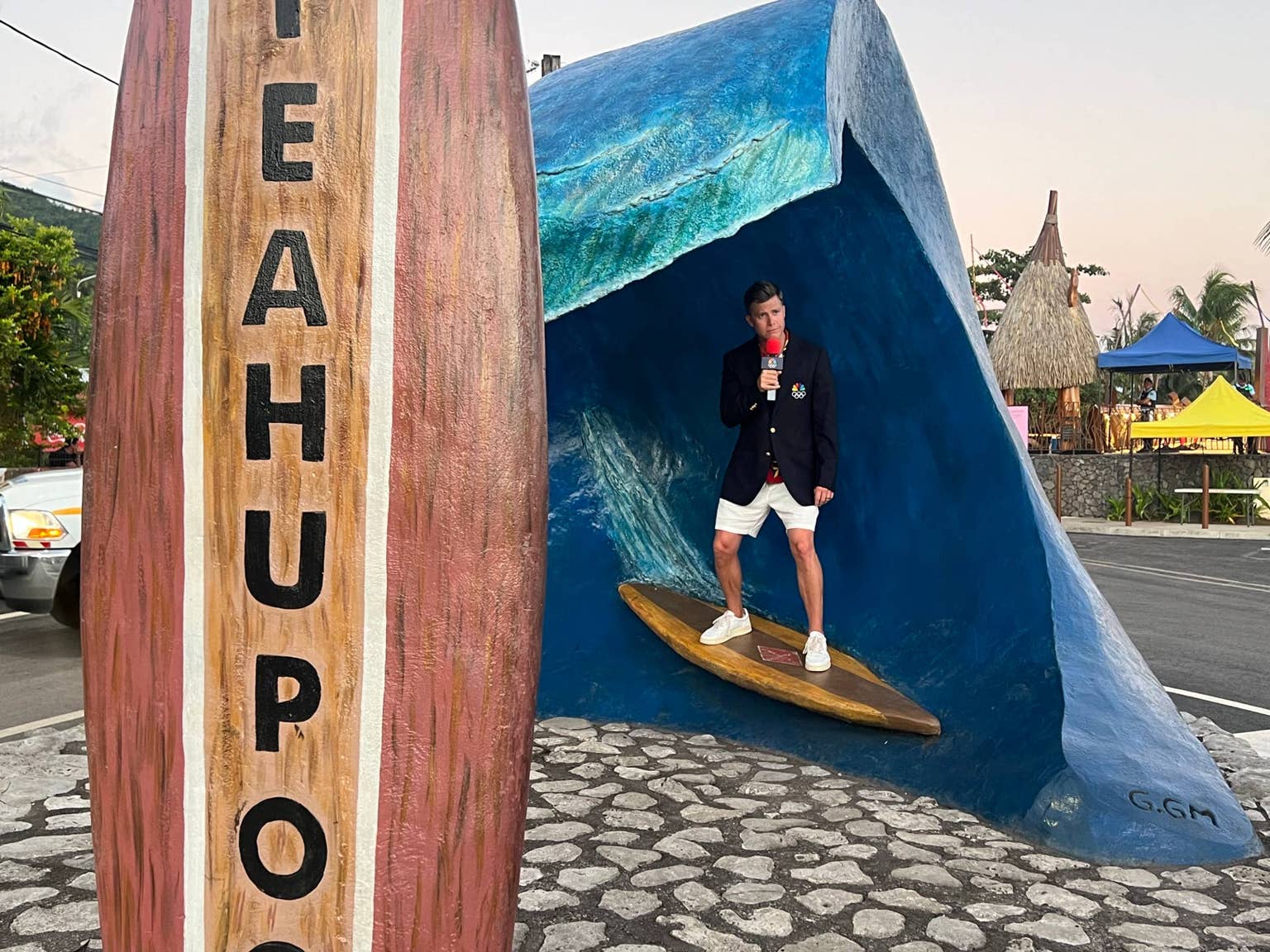 Colin Jost Demoted After Tahiti Olympics Surfing Stint (Video) - Surfer