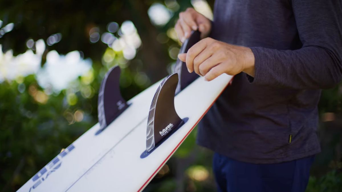 John John Florence, Futures Launch New Fins for Small-Wave Ripping