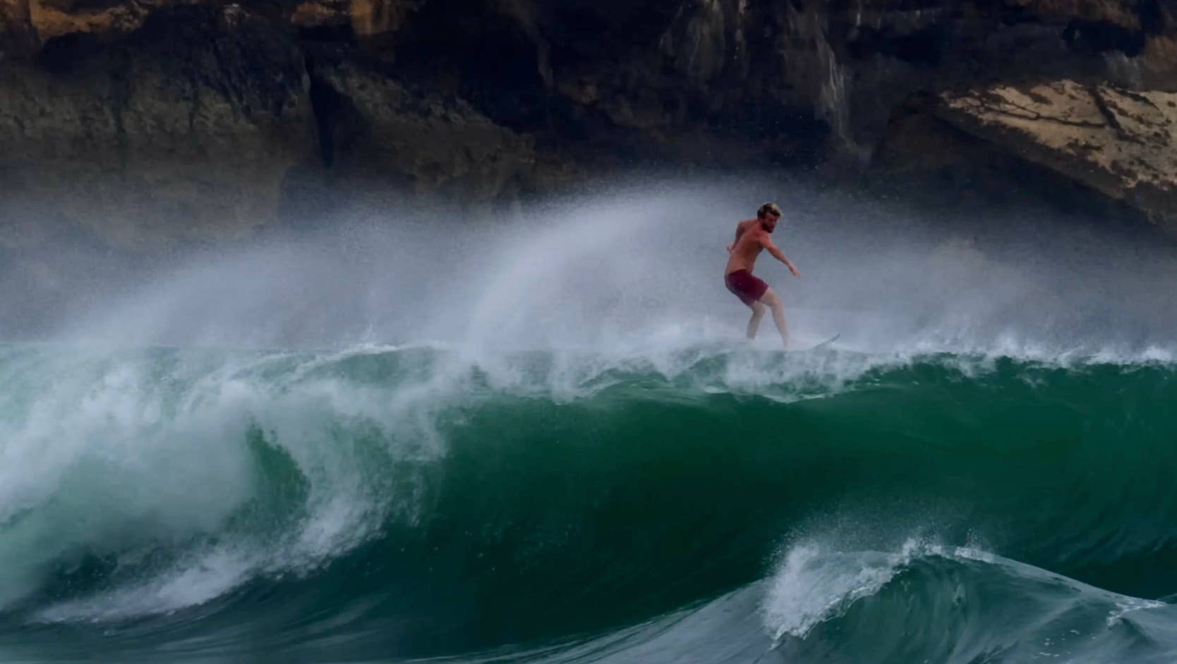 Harry Bryant Surfs Indonesia in 