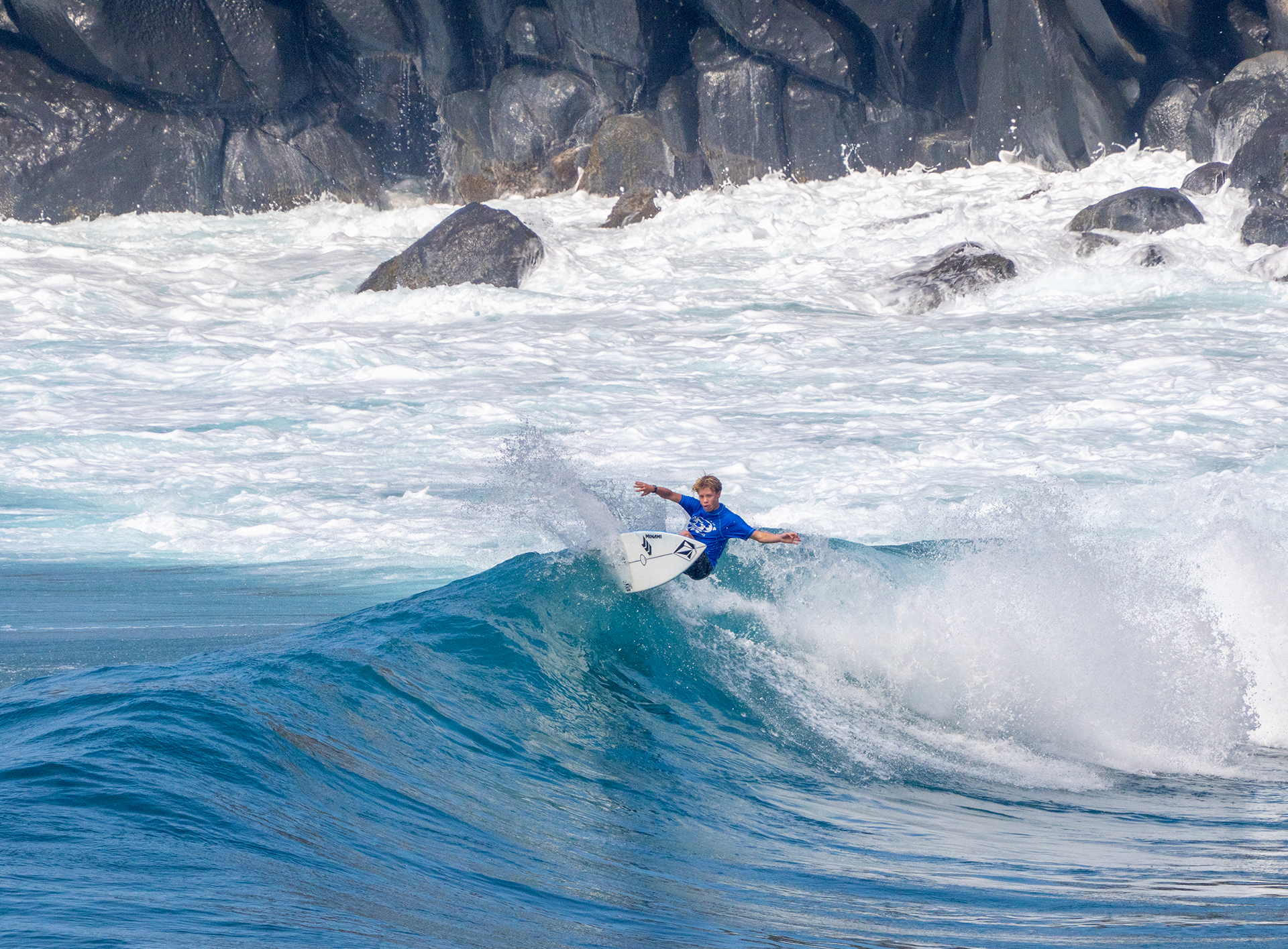 Gallery: Legends of the Bay Contest Goes Down at Honolua Bay - Surfer