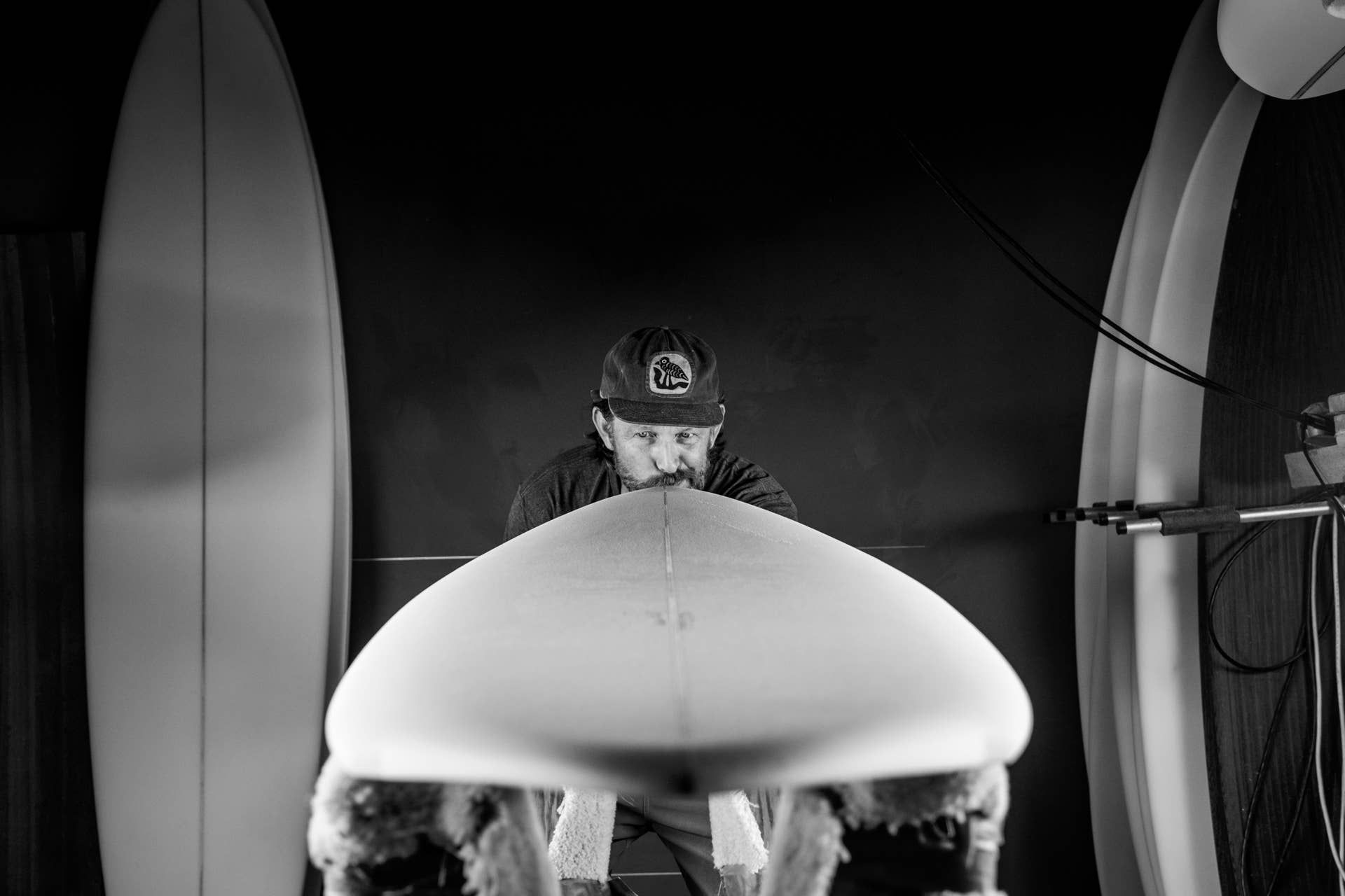 As Historic As It Gets”, Shaping Inside Dick Brewer's Bay - Surfer