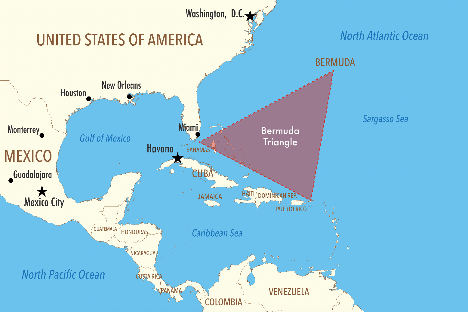 The Secret Behind the Bermuda Triangle? 100-Foot Waves. - Surfer