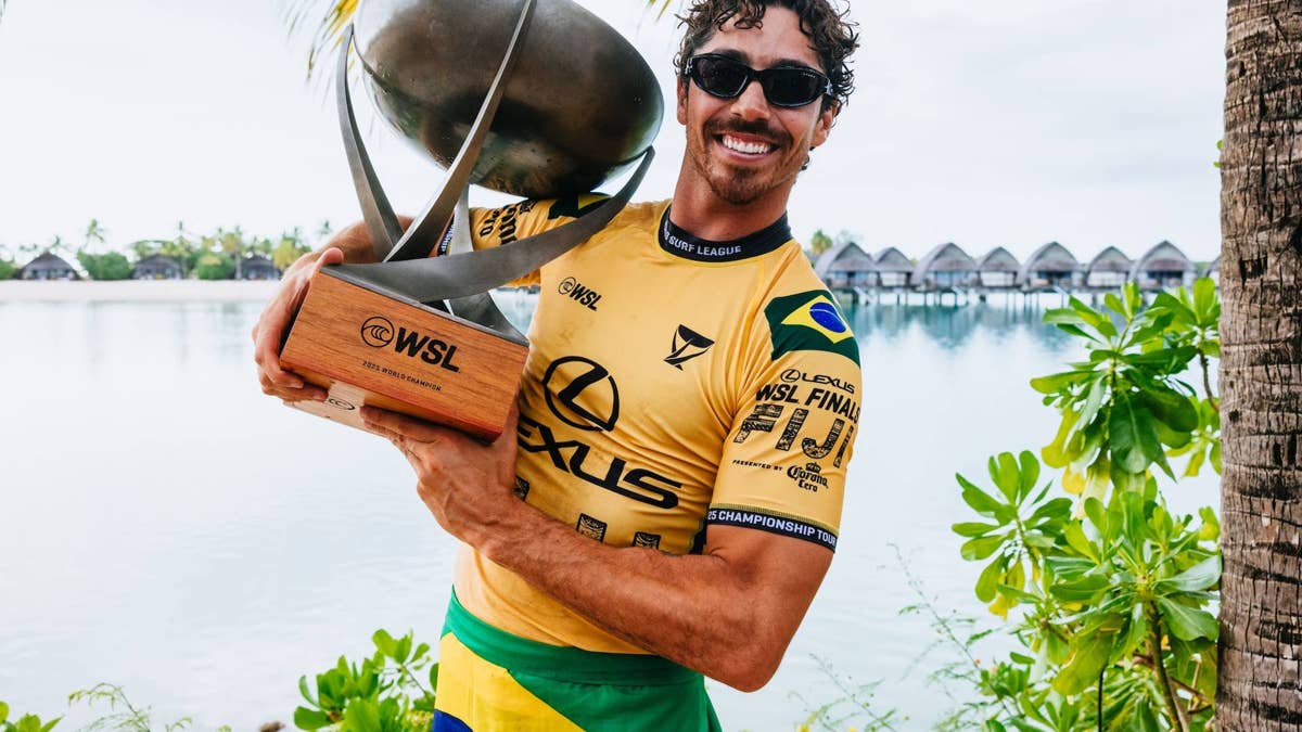 Yago Dora, Surfing’s 2025 World Champion, Parts With Volcom - Surfer