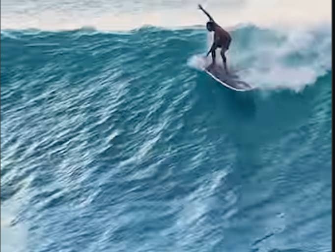 Kai Lenny Blows Minds at Pumping Sunset (Video) - Surfer