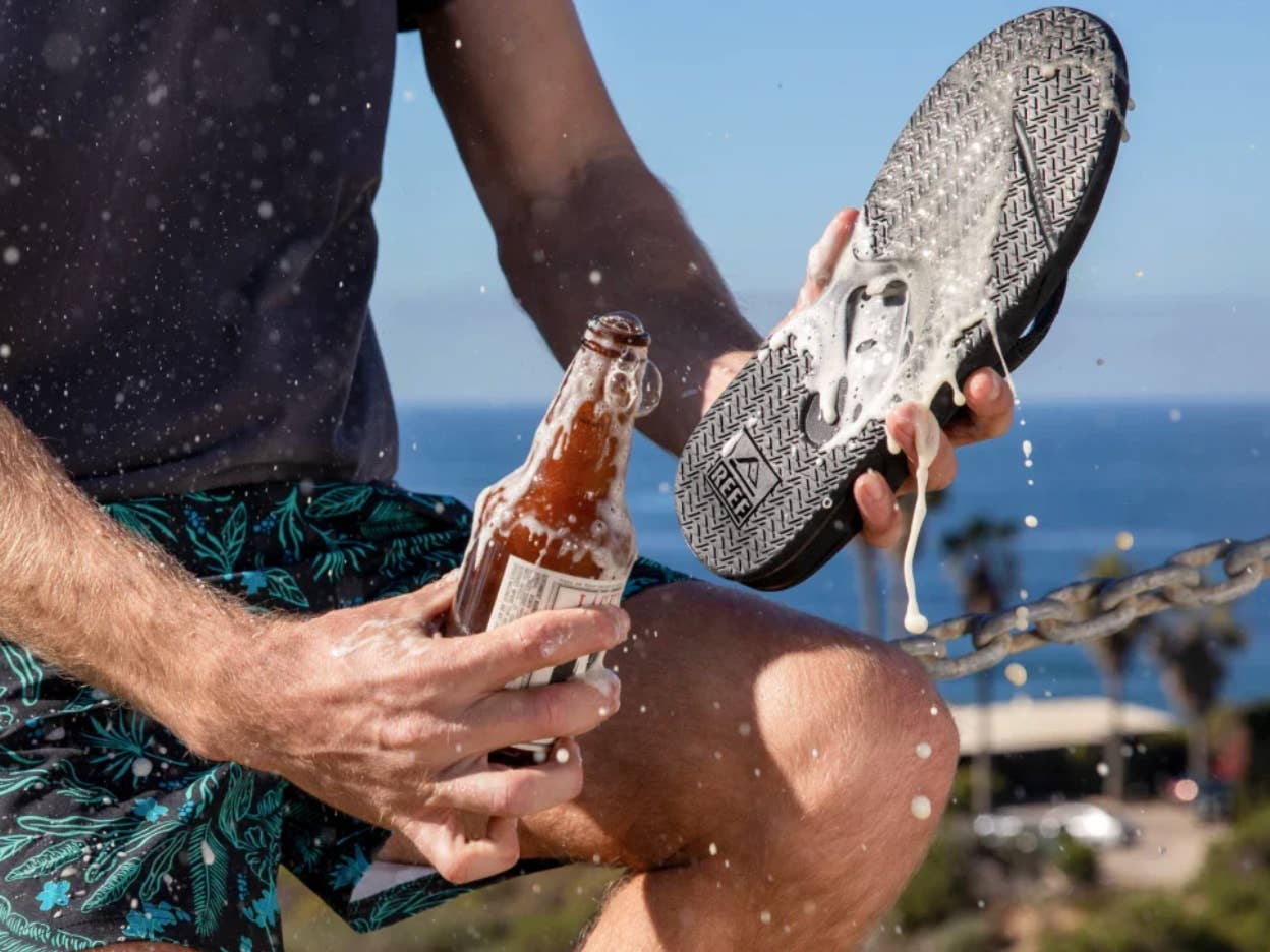 How Mick Fanning's Beer Sandal Became a $500 Million Success - Surfer