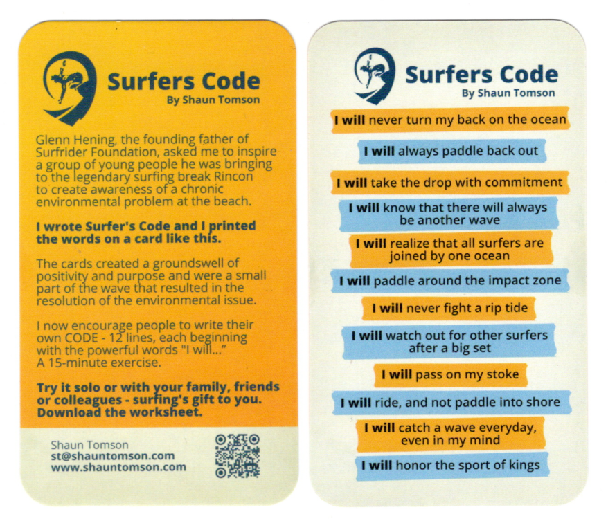 12 Waves of Saltwater Wisdom - Surfer