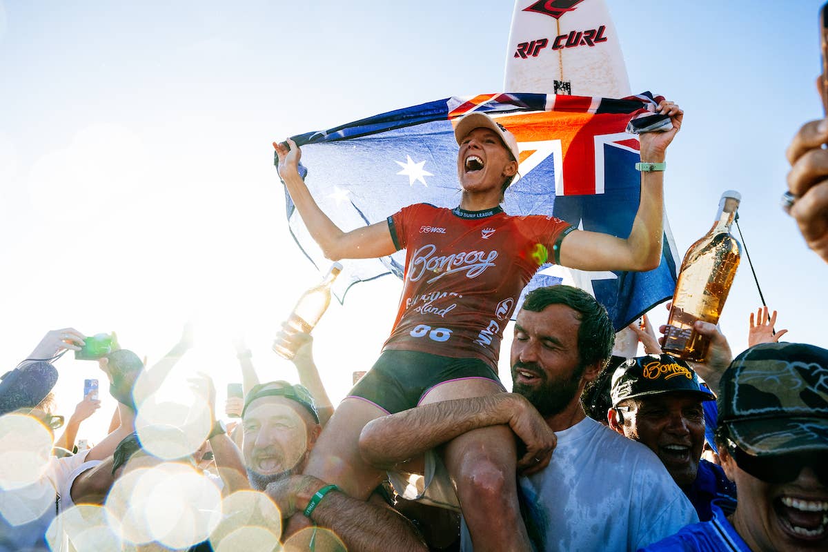 Stephanie Gilmore Just Broke Her Own Record at Snapper Rocks - Surfer