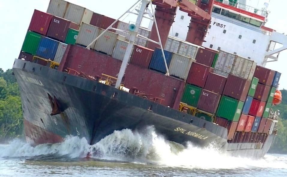 Massive Cargo Ship Almost Capsizes in Sharp Turn (Video) - Surfer