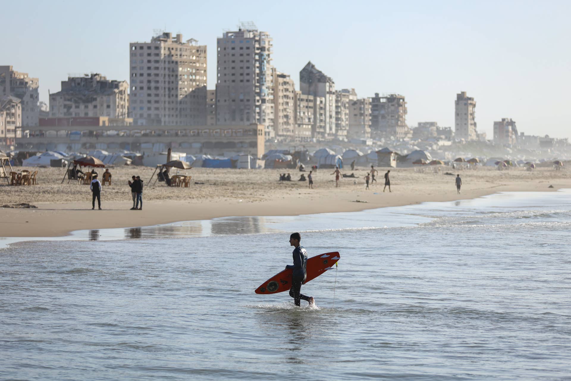 Amidst the Chaos of War, Surfing Endures in Gaza