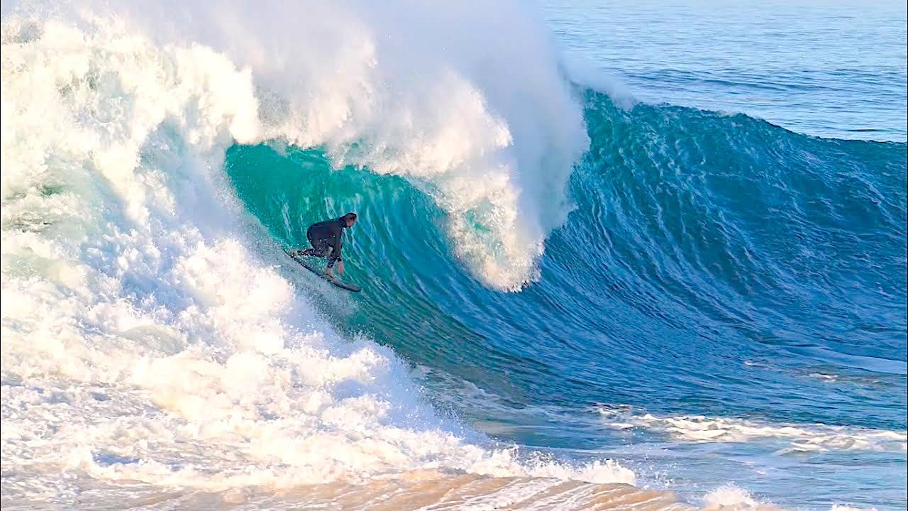 Jamie O'Brien Charges 'Best Ever' XXL Wedge Barrels (Video) - Surfer