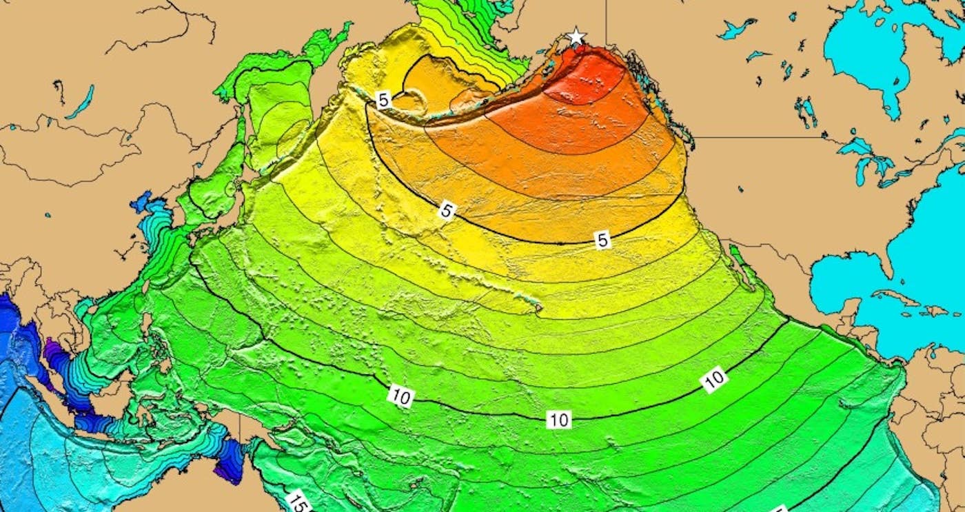9.2 Alaska Quake Model Shows West Coast Tsunami Threat - Surfer