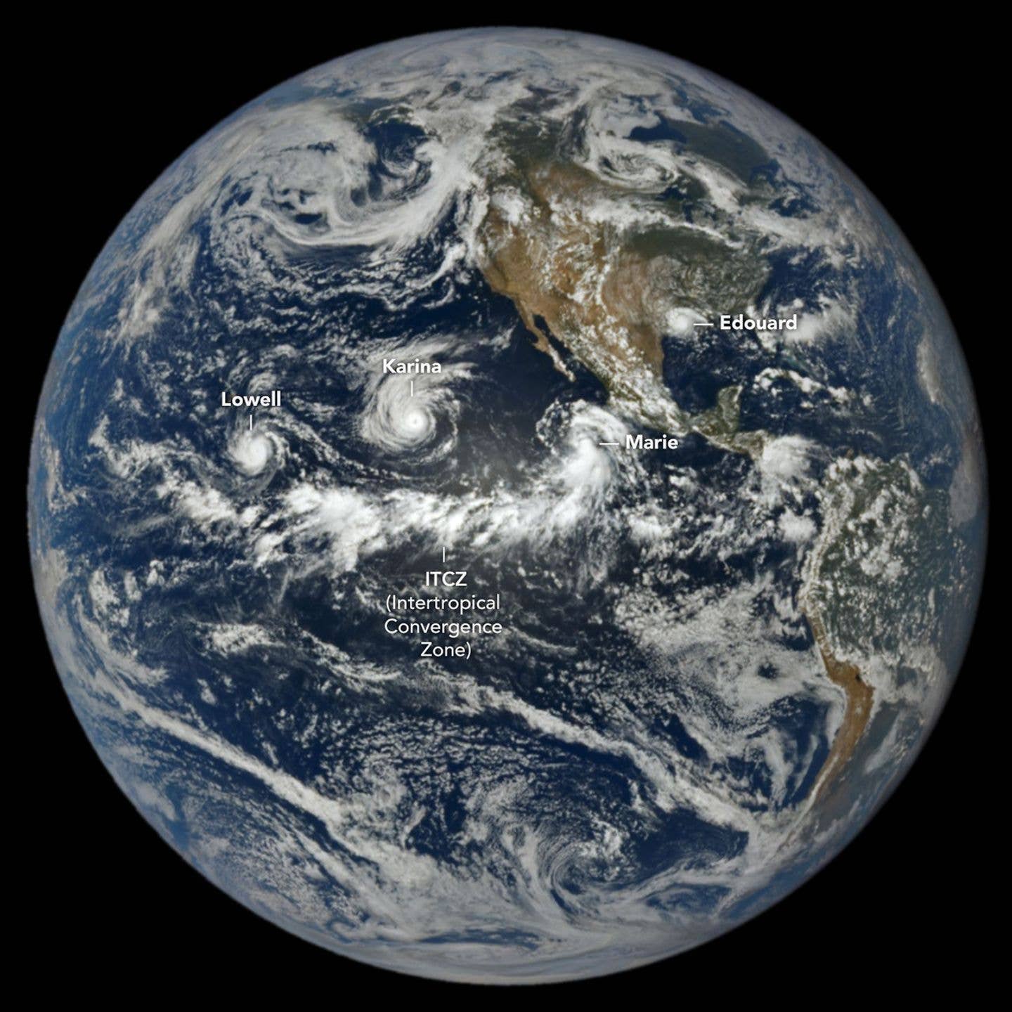 Monster Pacifi Triple Pacific Hurricanes Show El Niño-Fueled 50-Year Storm Pattern ...
