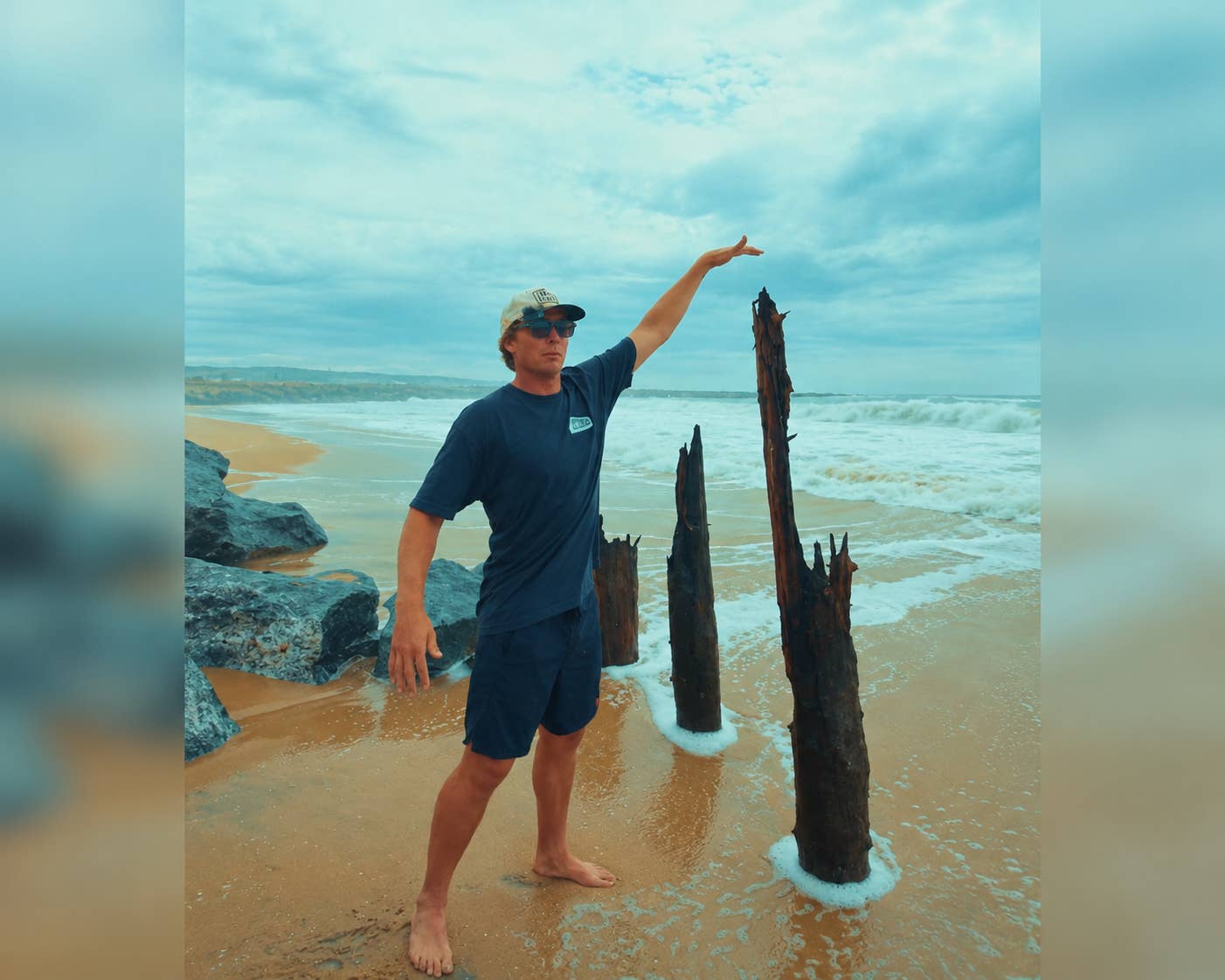 Hurricane Marie Swell Unearths a Piece of Wedge History (Video)