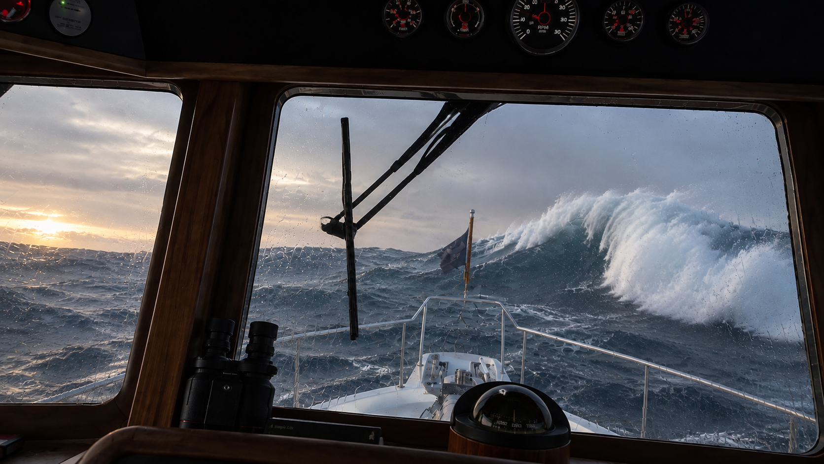 20-Foot Rogue Wave Capsizes Yacht in the Middle of Pacific Ocean