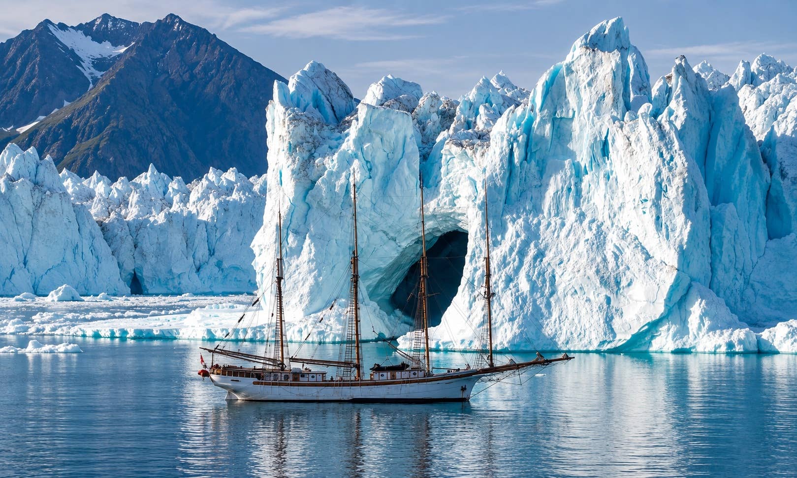 Drone Threads 'One of the Longest Ice Caves Ever' in Greenland (Video)