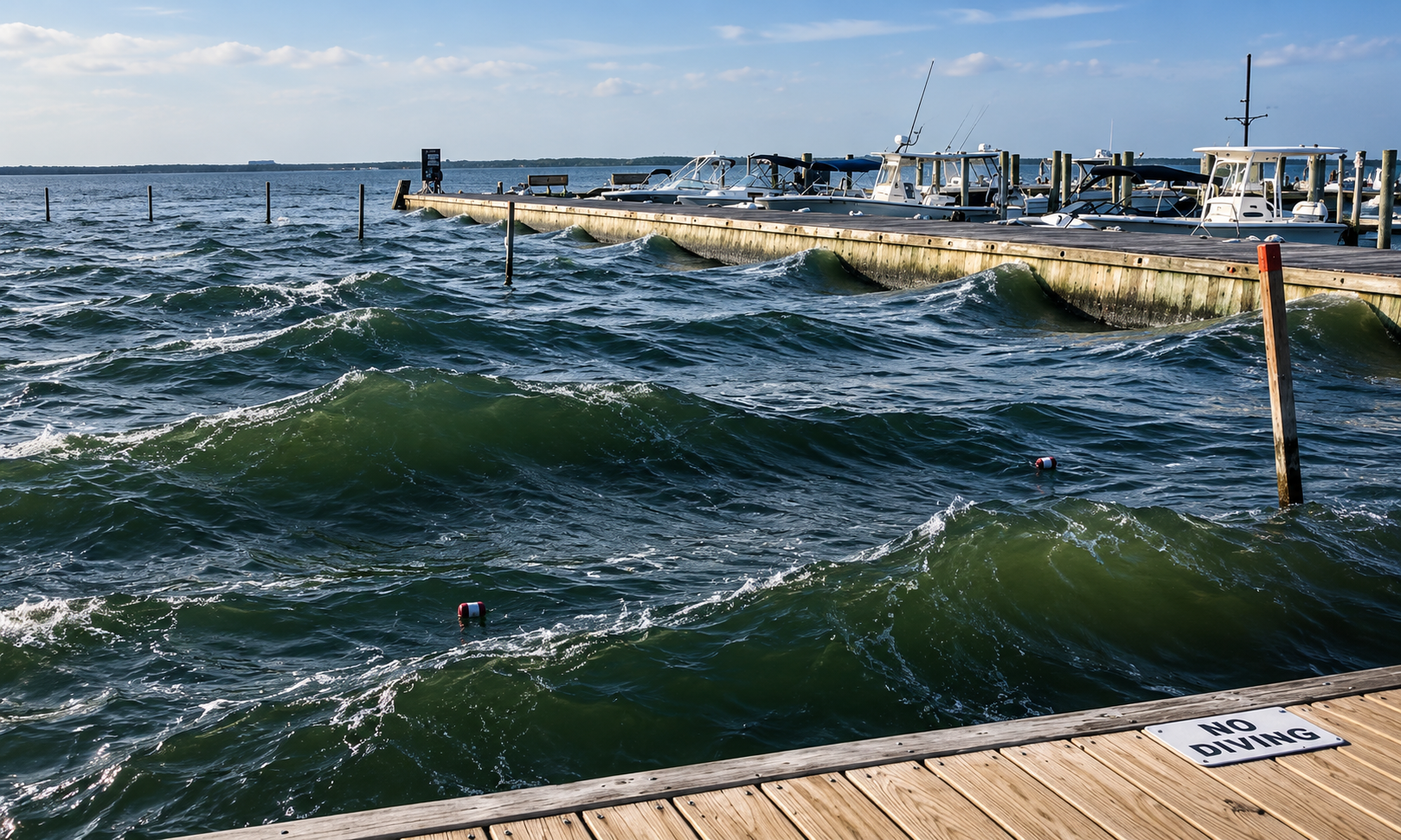 Terrifying ‘Standing Wave’ Turns Harbor Into Death Trap (Video)