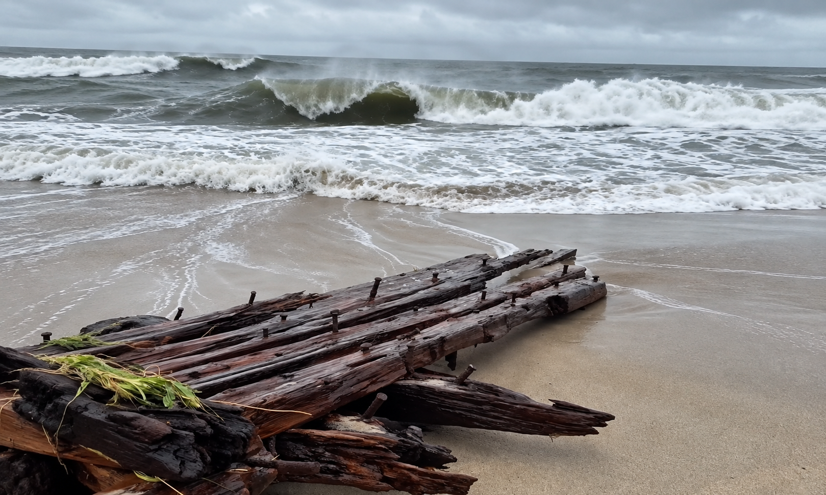 Monster Nor’easter Rips Open Nantucket Beach to Reveal 142-Year-Old Shipwreck (Video)