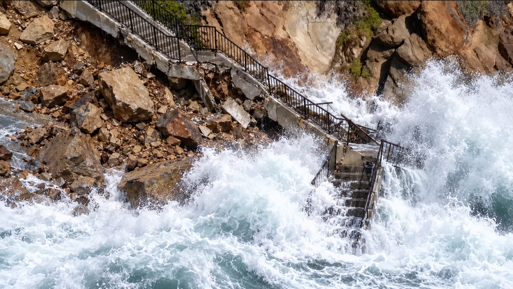 Wave Pool Mag Watch: Part of Laguna Beach Just Fell Into the Ocean - Surfer