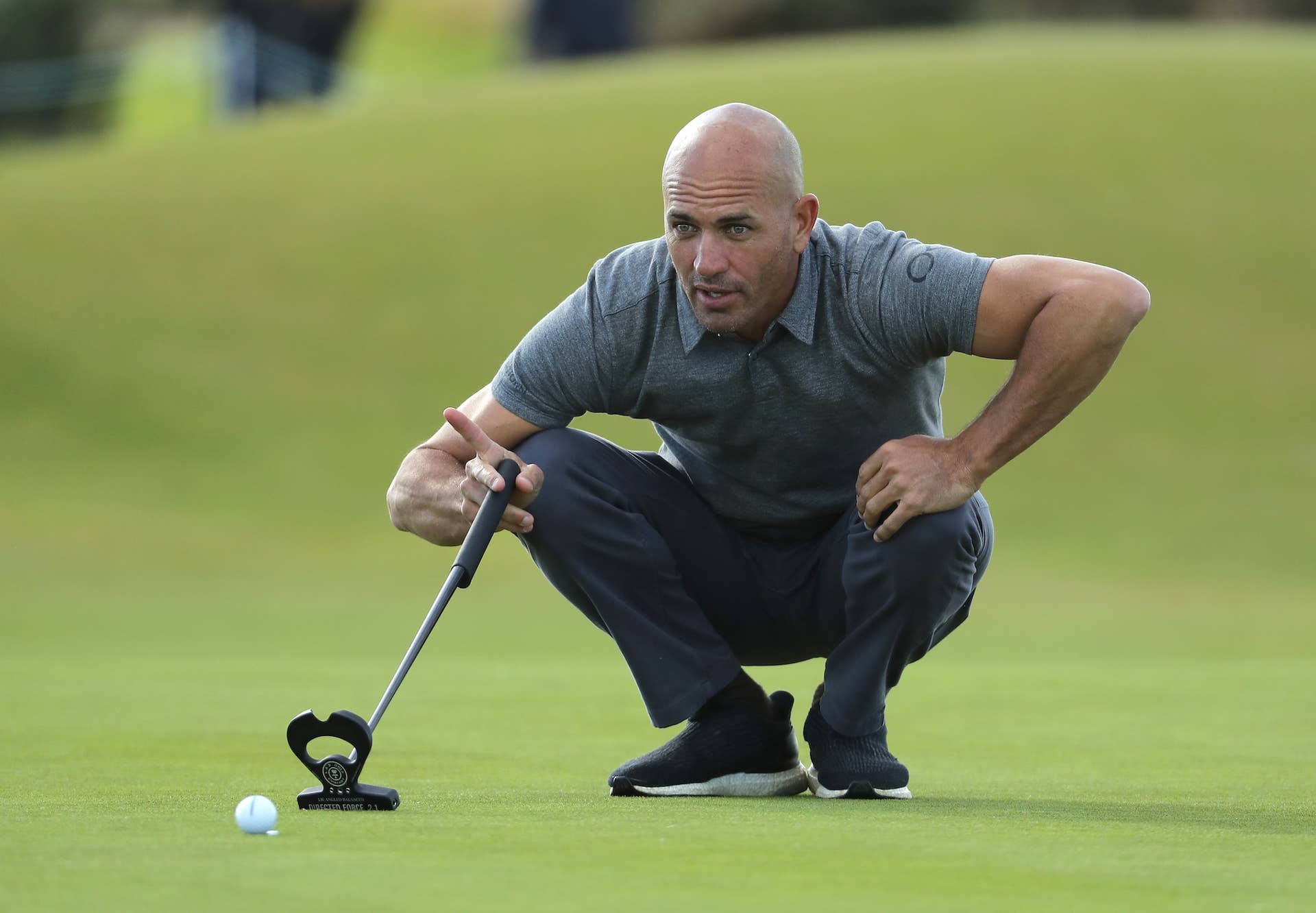 Kelly Slater Scores Surprise Scotland Surf Before Dunhill Golf Showdown (Video)