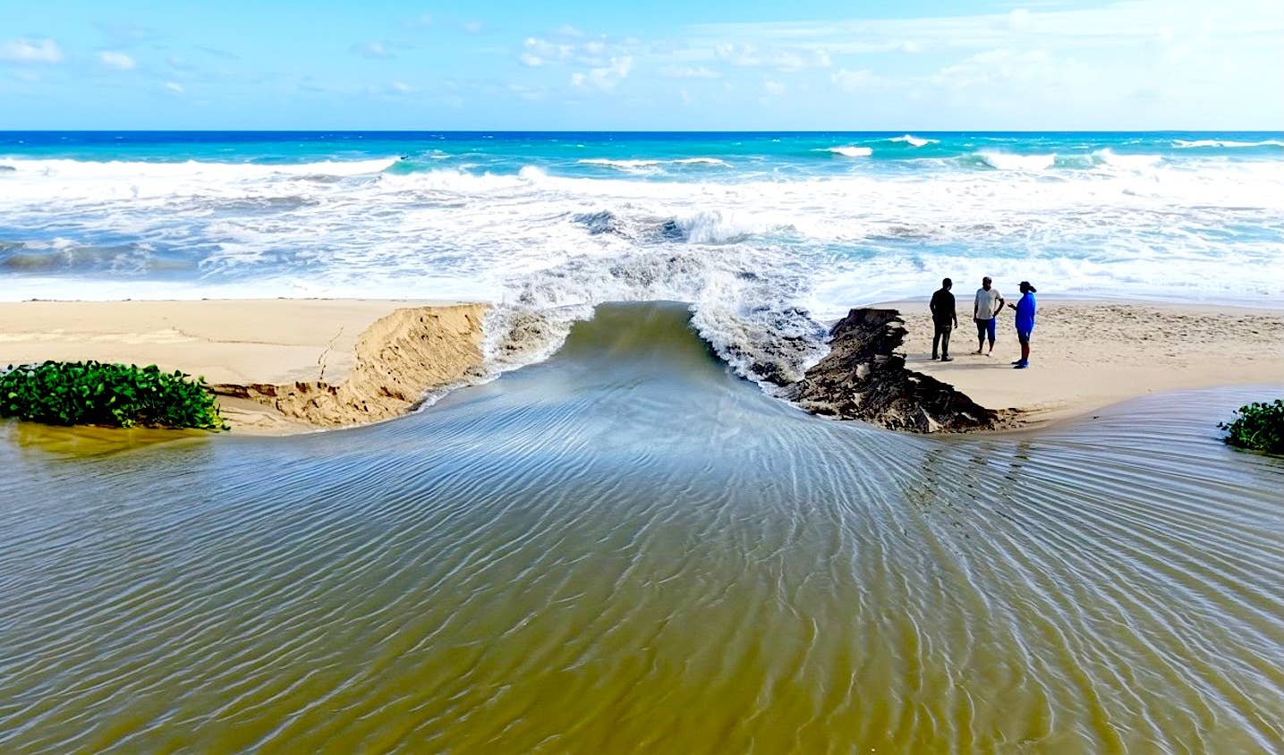 Blair Conklin Captures Colossal Cabo Estuary Breach Igniting 130-Foot River Wave (Video)