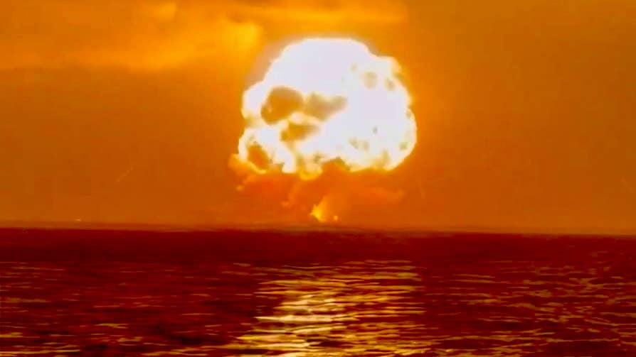 Jeff Bezos’ Blue Origin Rocket Erupts in Nuclear-Scale Fireball off Florida Coast (Video)