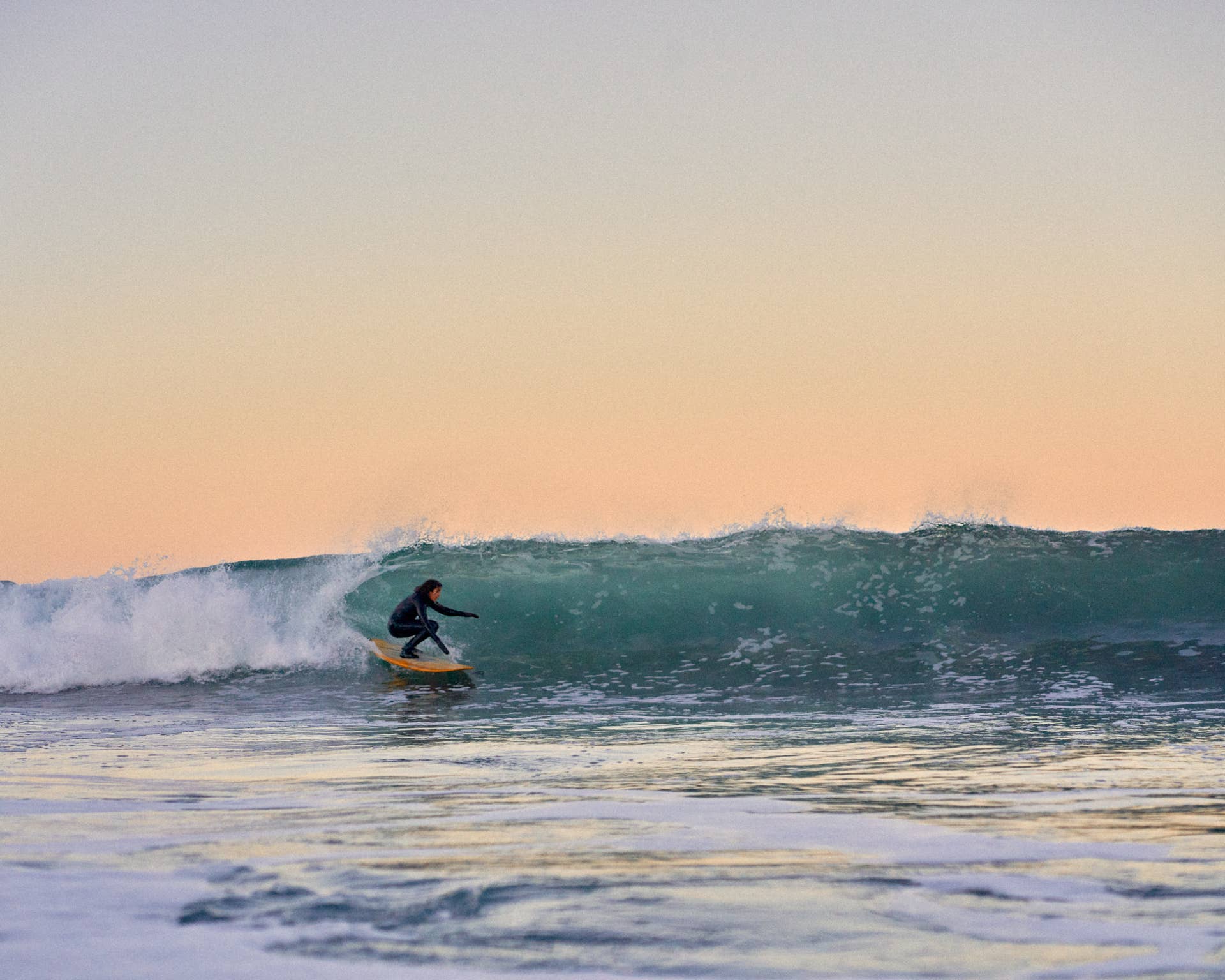 Surfing Under Norway's Midnight Sun - Surfer