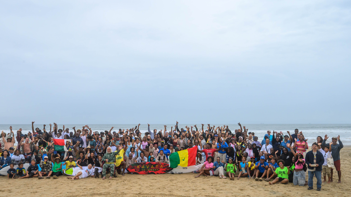 Hurricane Rachel Can't Stop America's Largest Black Surfing Event