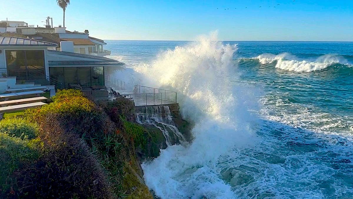 Multi-Million Dollar SoCal Mansions Get Pulverized by Historic King Tides (Video)