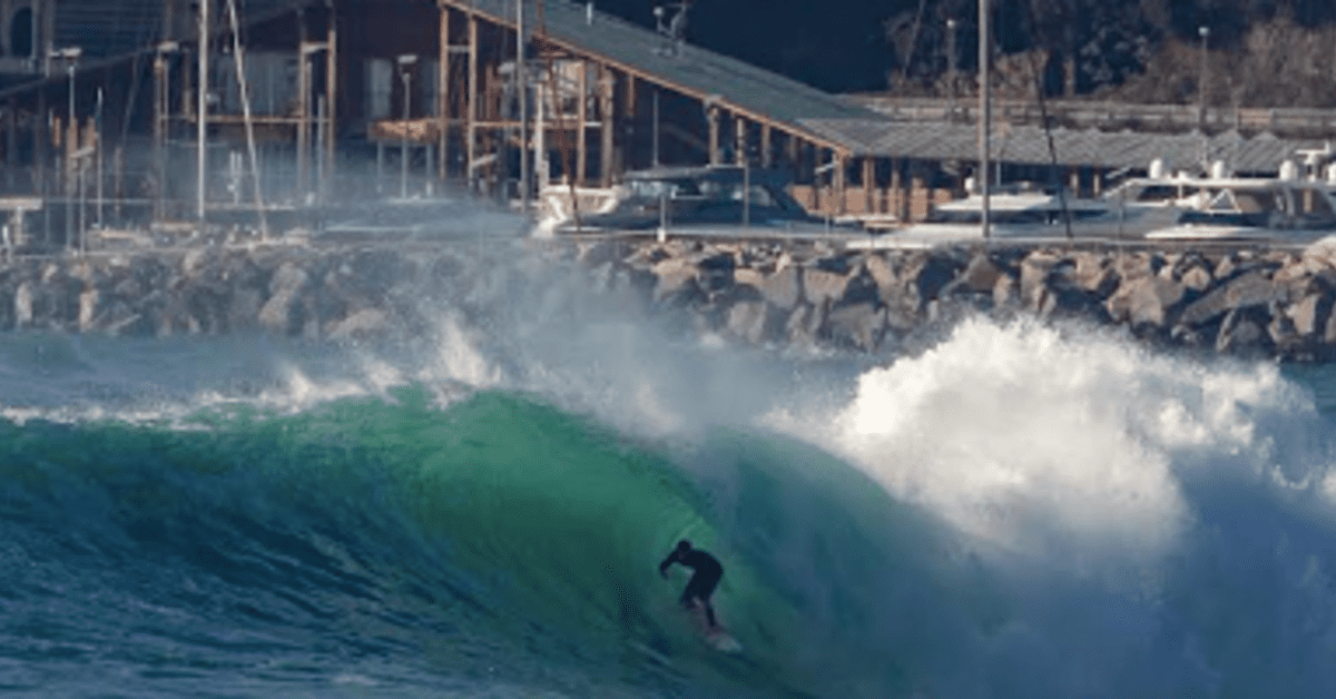 Italian Surf Comes Alive As Leo Fioravanti Scores Biggest Waves He's