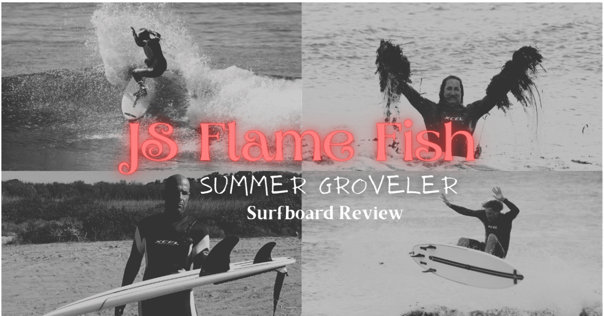 (Video) JS "Flame Fish" Surfboard Review Surfer SurfNShow
