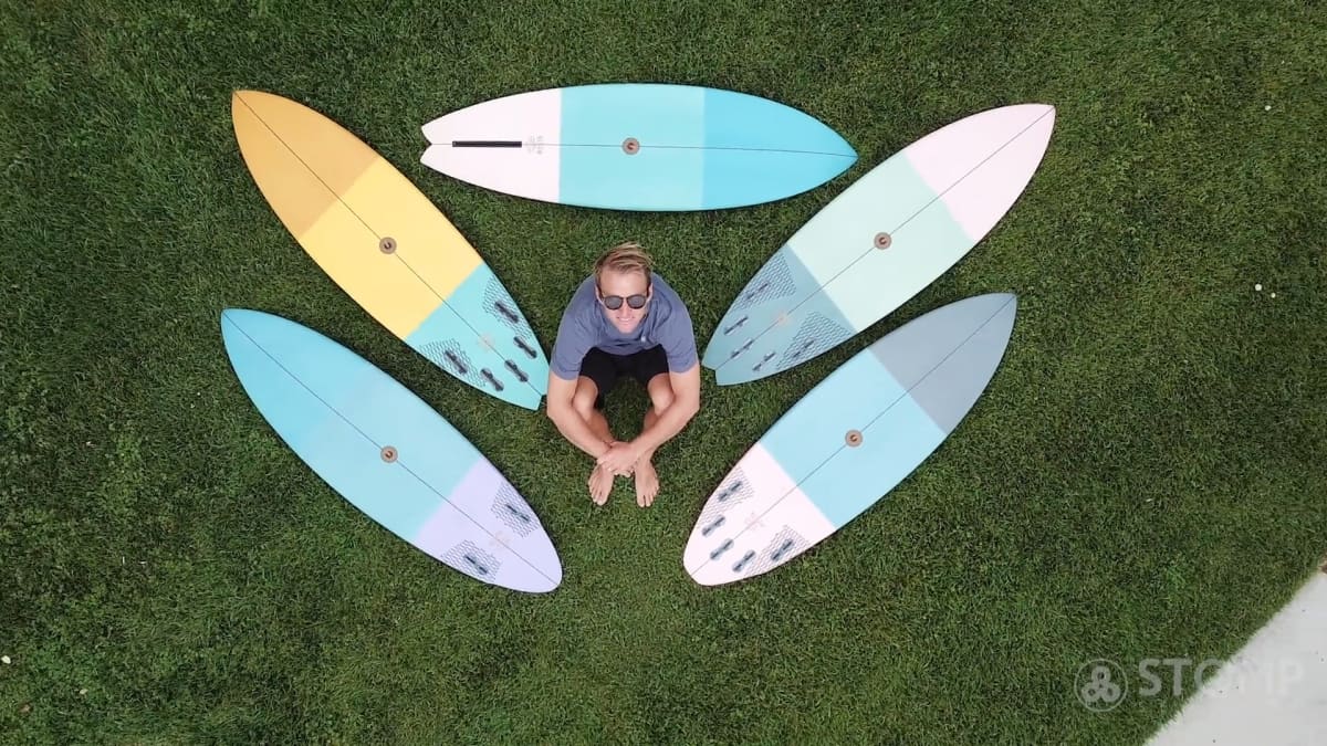 In-between beginner and intermediate? Surfboard sizes and info