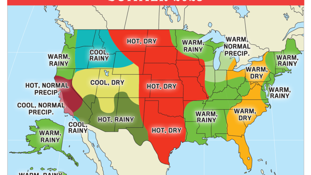 Farmer's Almanac Summer 2023 Predictions - Surfer Forecast
