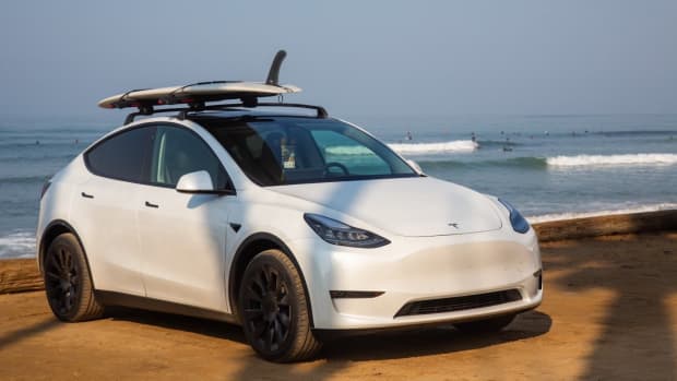 Model 3 surfboard top