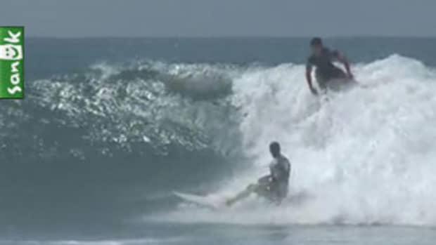Tommy into shop the surf review