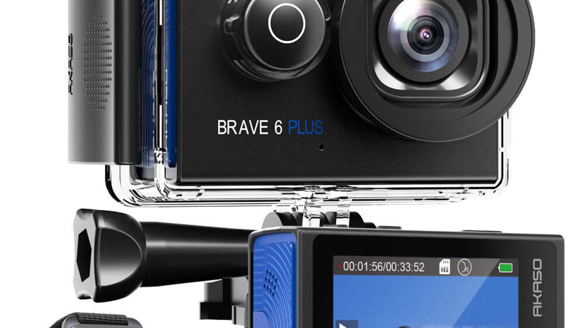 AKASO Announces the New Brave 6 Plus Action Camera Surfer