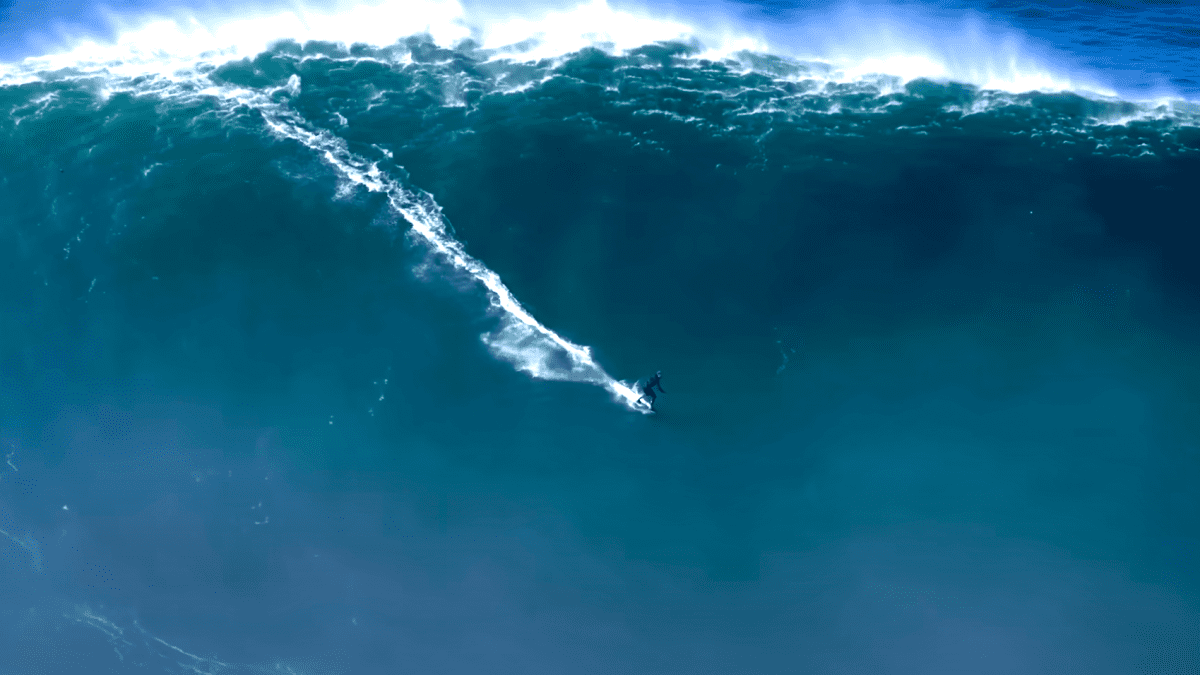 Sebastian Steudtner Surfed the Guinness World Record Largest Wave