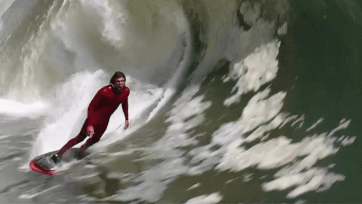 Watch Is This the Longest Barrel Ever Surfed Surfer