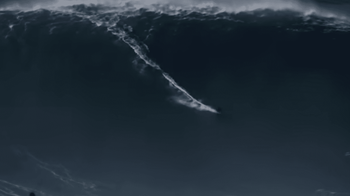 Surf world record biggest clearance wave