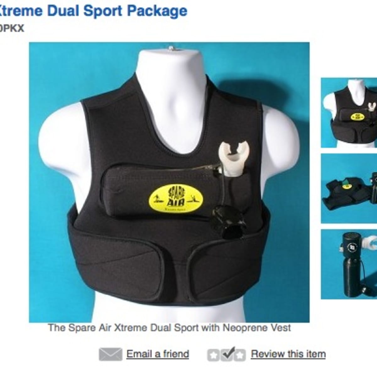 Out of Office Reply Spare-Air Vests pic