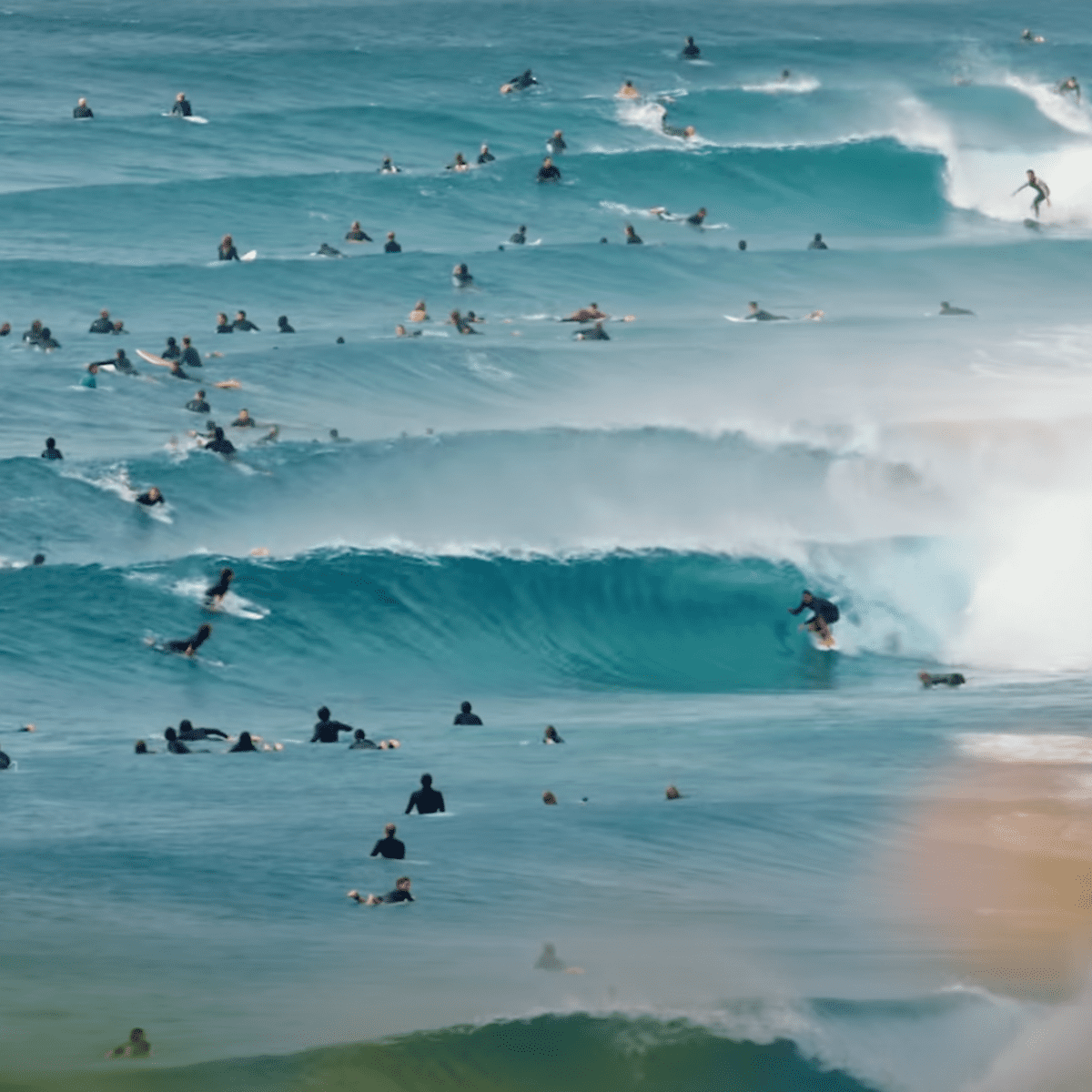 Video: Is This the Most Crowded Surf Spot Ever? - Surfer