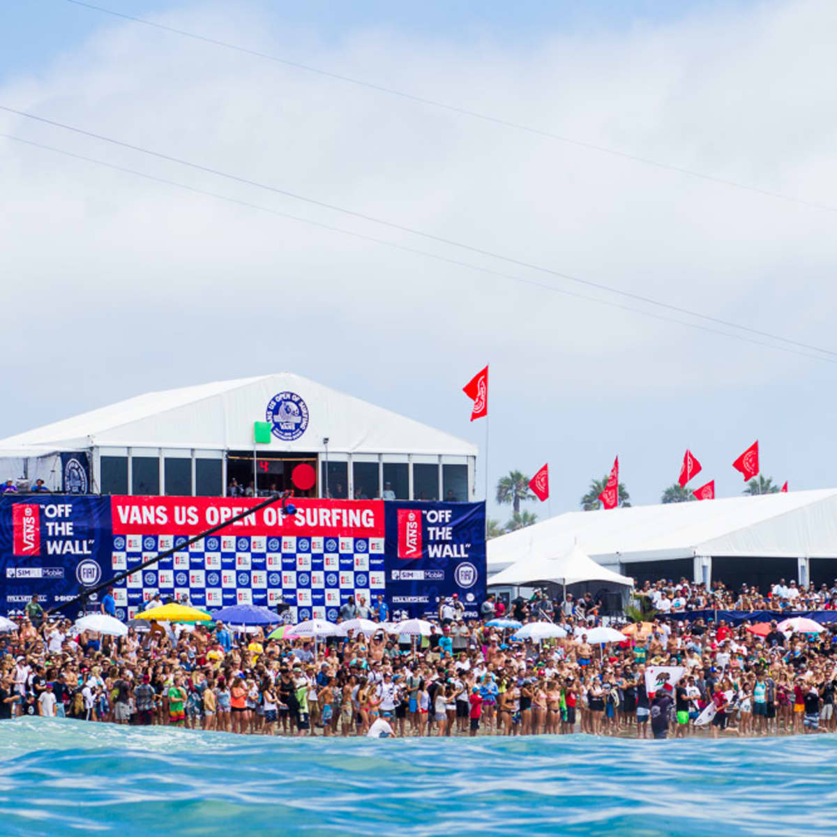 Vans us open of surfing shoes top