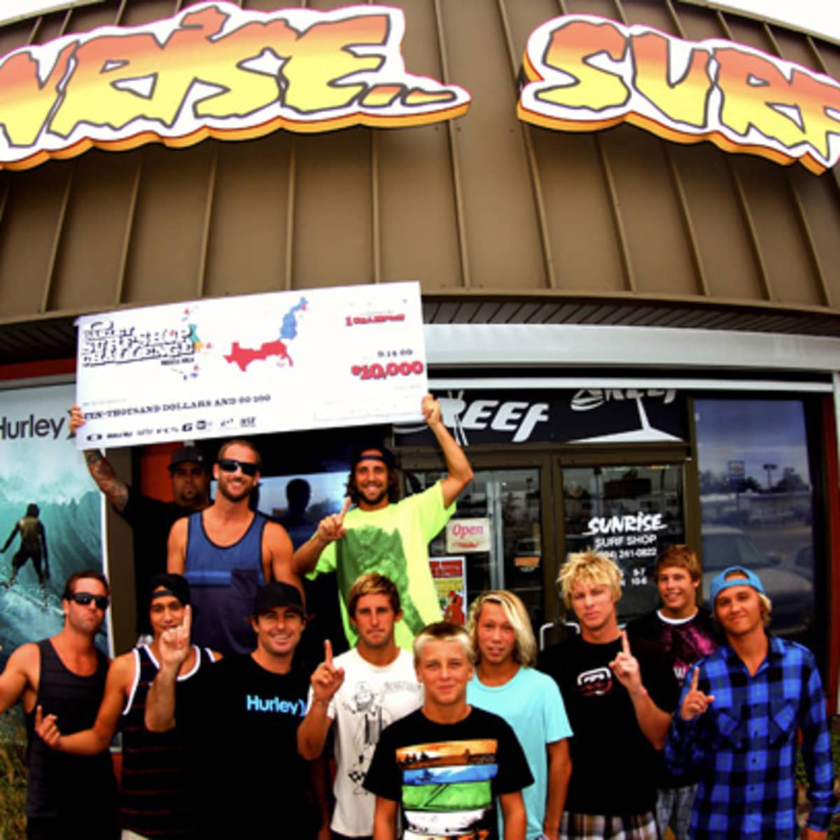 Sunrise surf shop hours sale